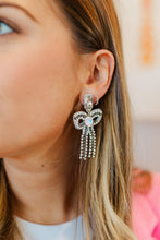 Load image into Gallery viewer, Glam Beaded Bow Drops
