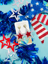 Load image into Gallery viewer, God Bless the USA Star Drops
