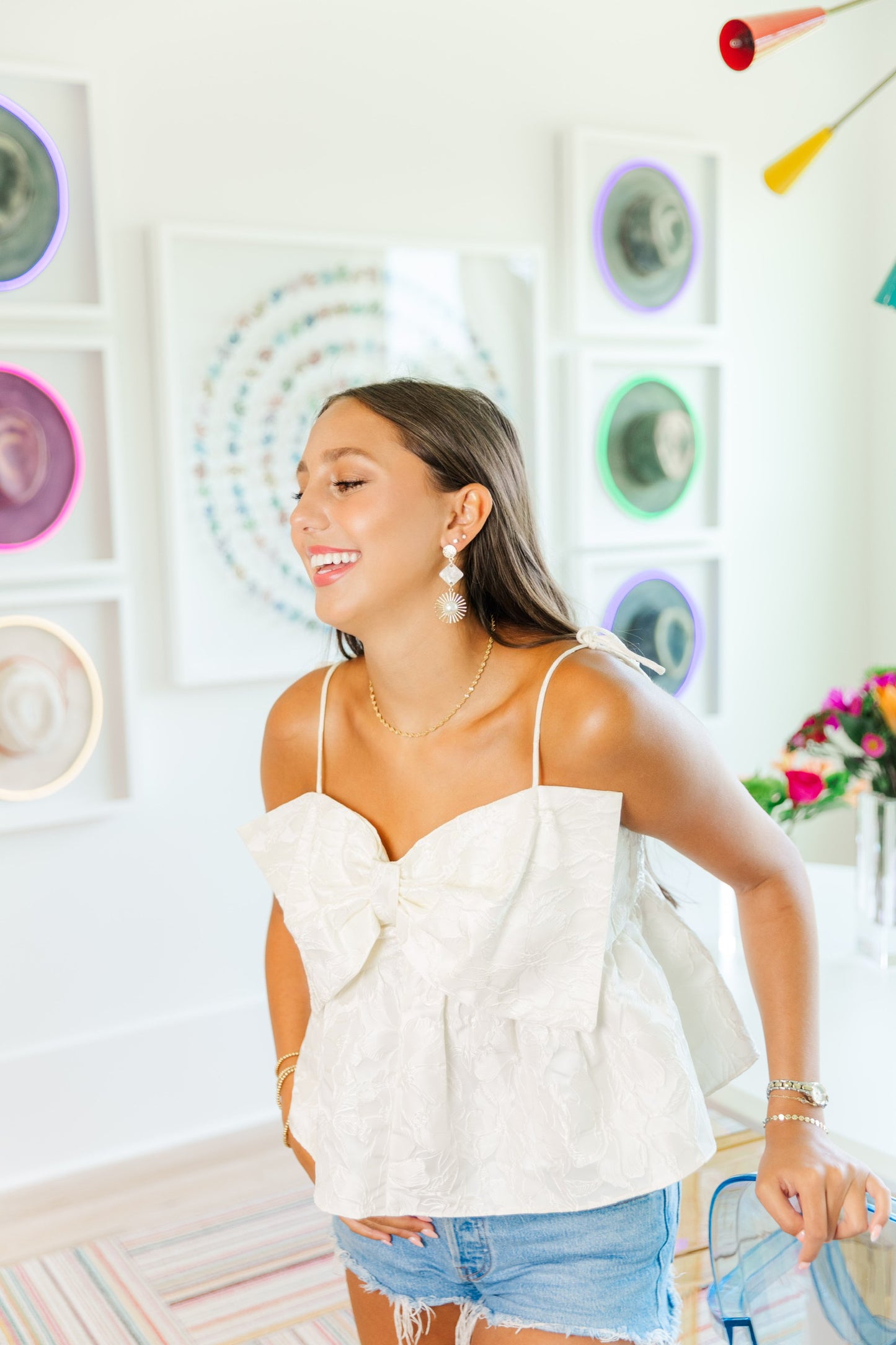 Acrylic Diamond Starburst Drops