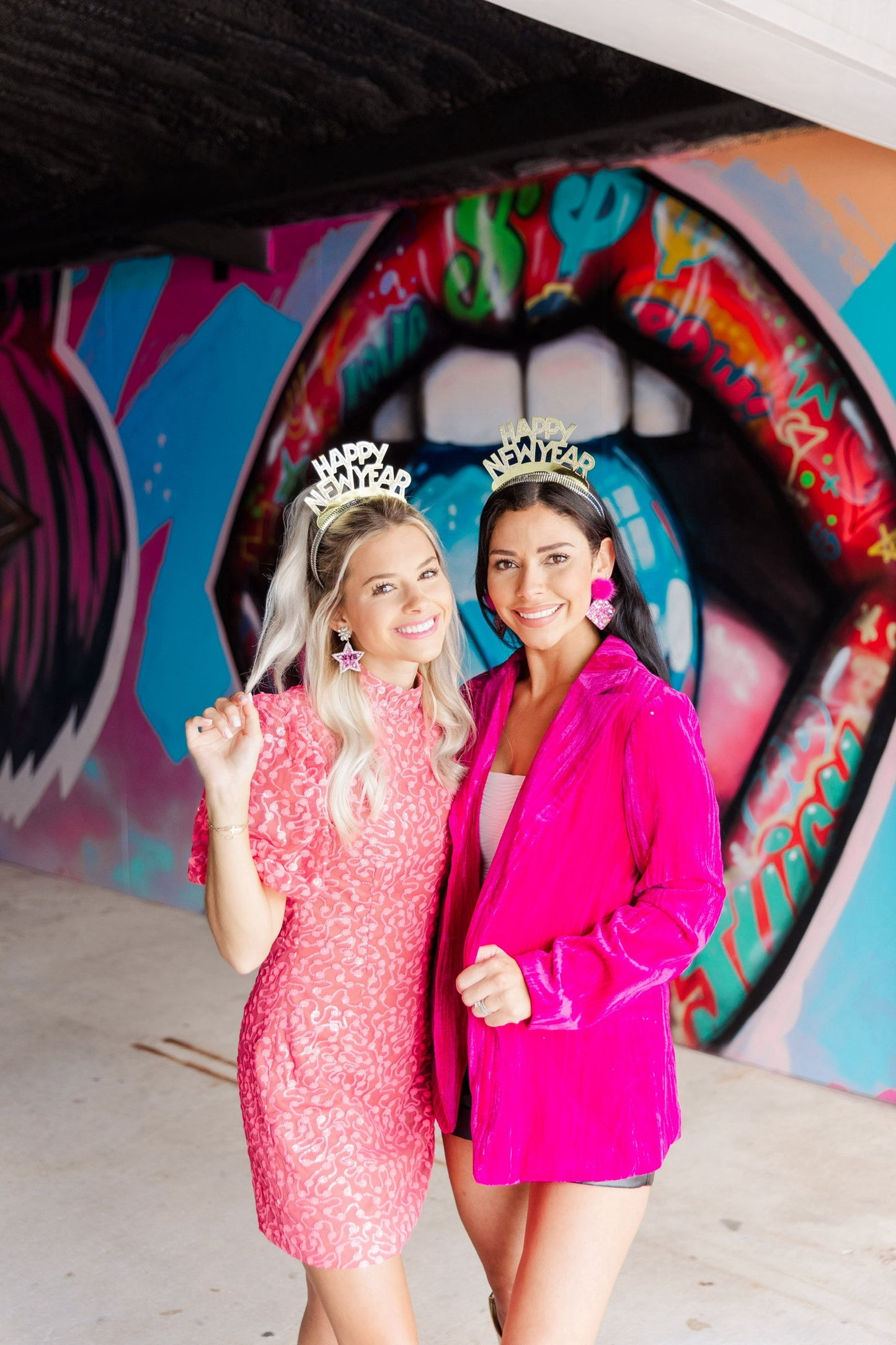 NYE Beaded Star Drops