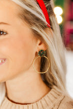 Load image into Gallery viewer, Christmas Mix Glitter Top Hoops
