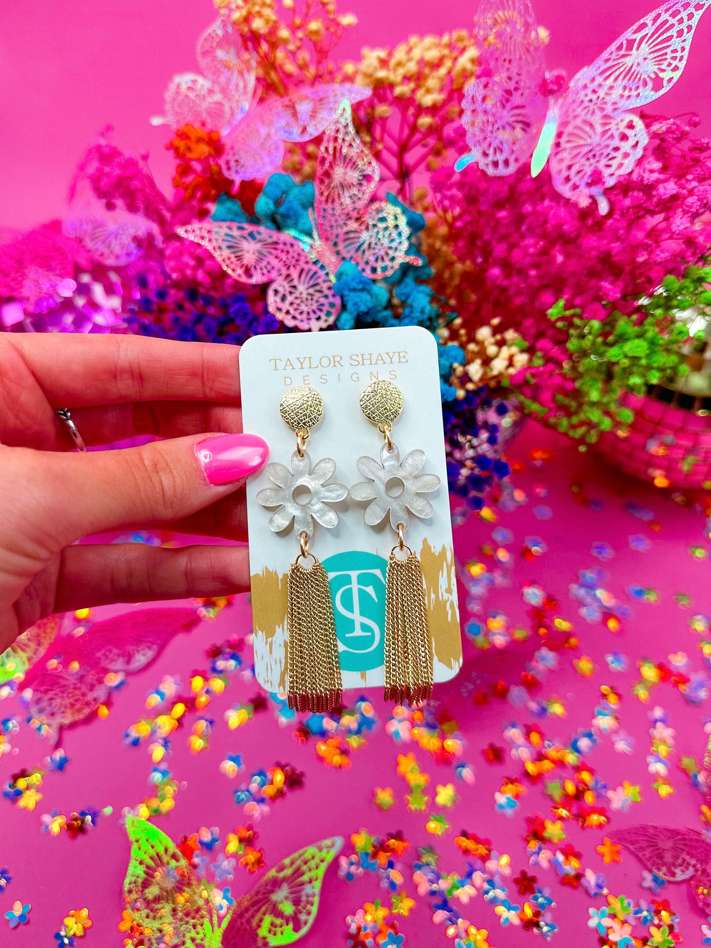 Flower Sally Tassels