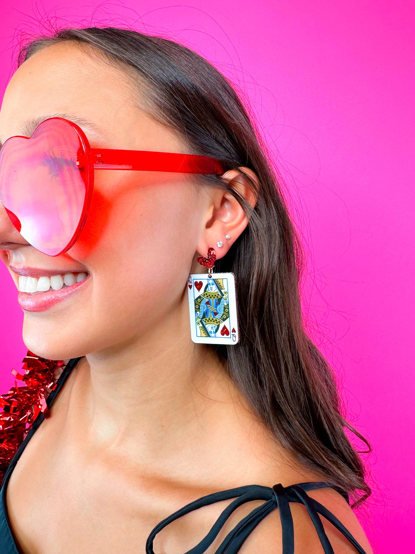 Acrylic Queen of Hearts