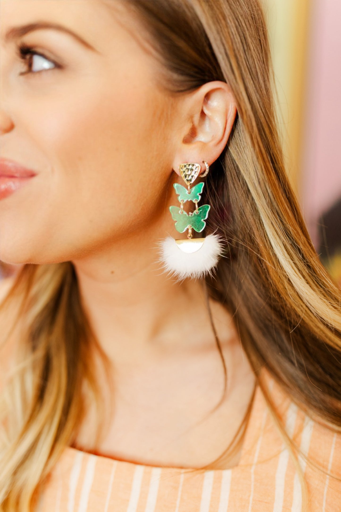 Double Butterfly Tassels