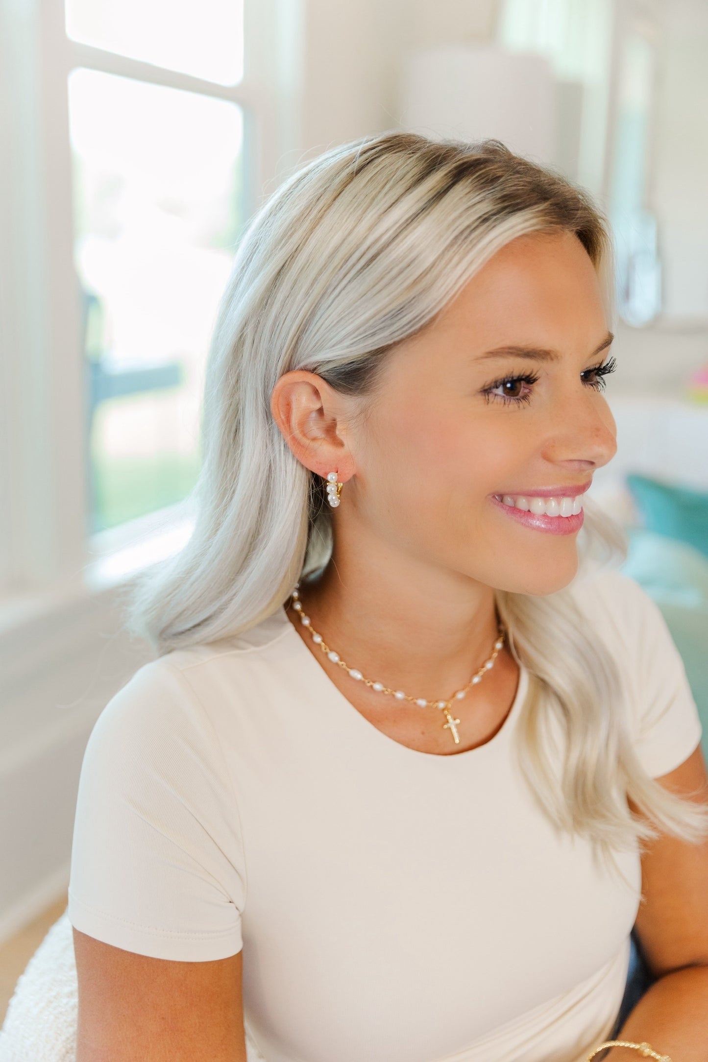 Jacee Cross Necklace