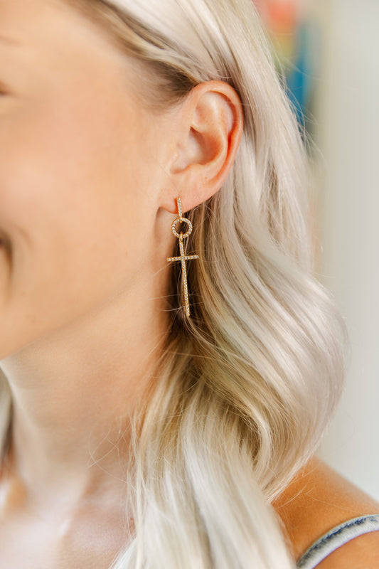 Catherine Cross Drops