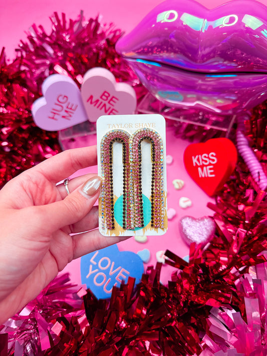 Rhinestone Chain Drops