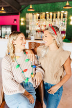Load image into Gallery viewer, Christmas Mix Glitter Top Hoops

