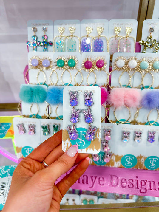 Purple Triple Beaded Peeps