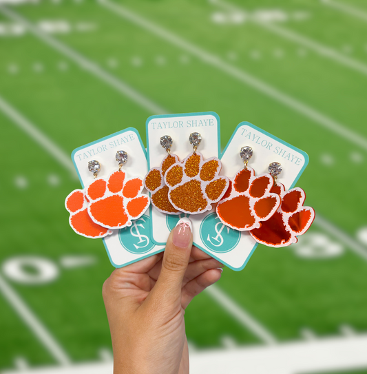 Clemson Paw Drops