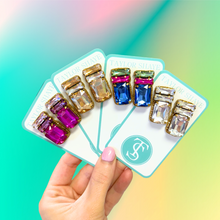 Load image into Gallery viewer, Crystal Gem Studs
