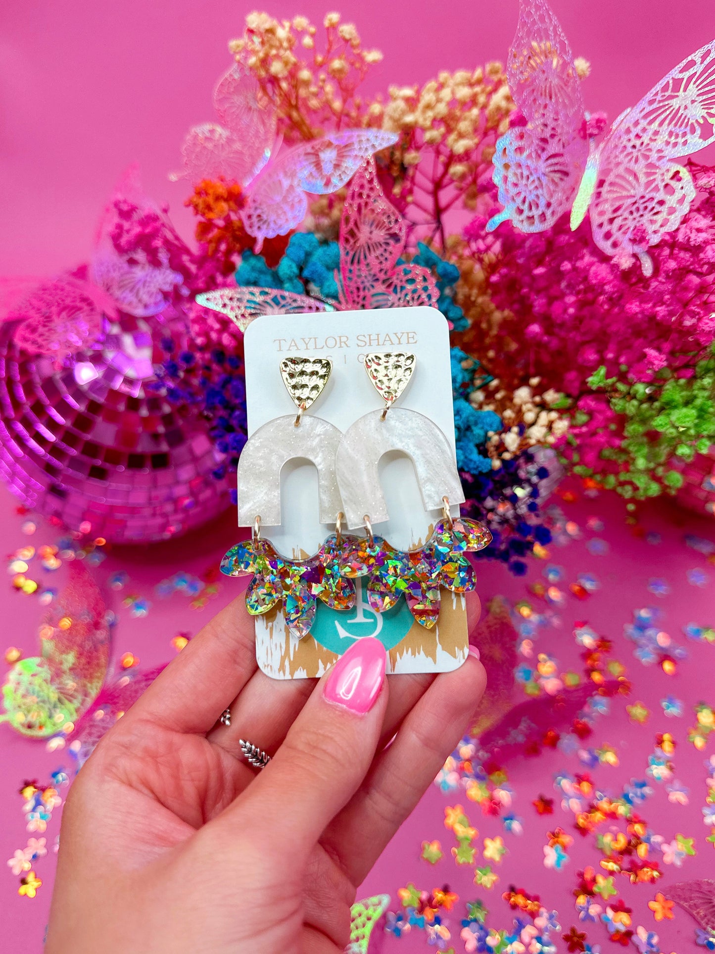 Pastel Confetti Layla Drops