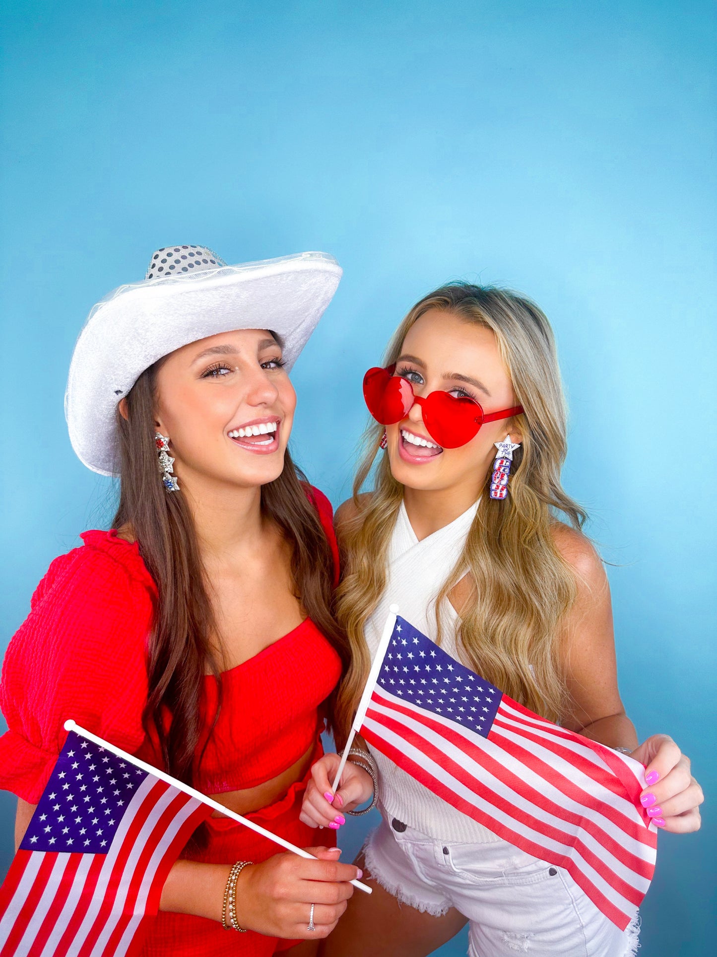 Beaded Fourth Triple Star Drops