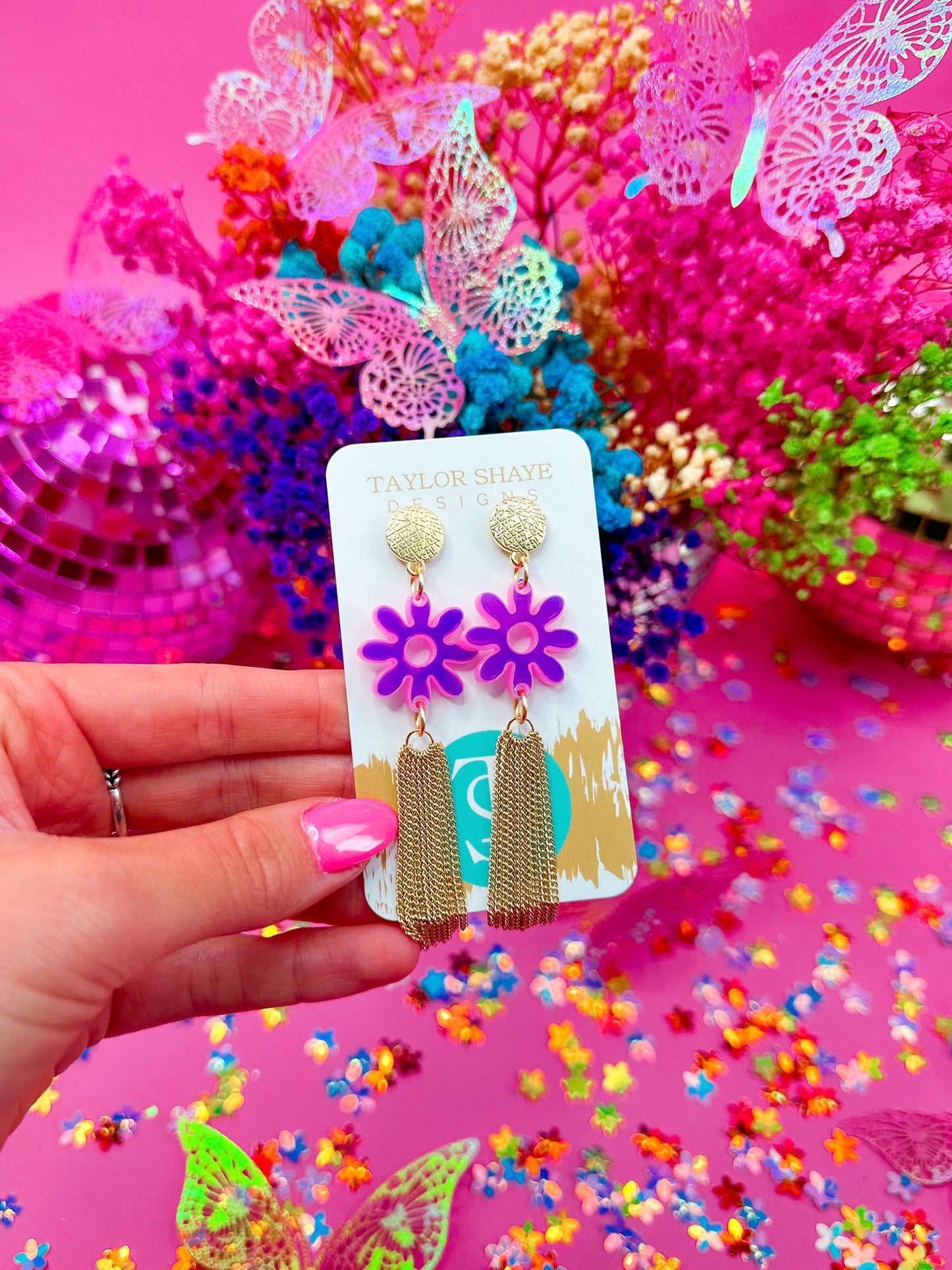 Flower Sally Tassels