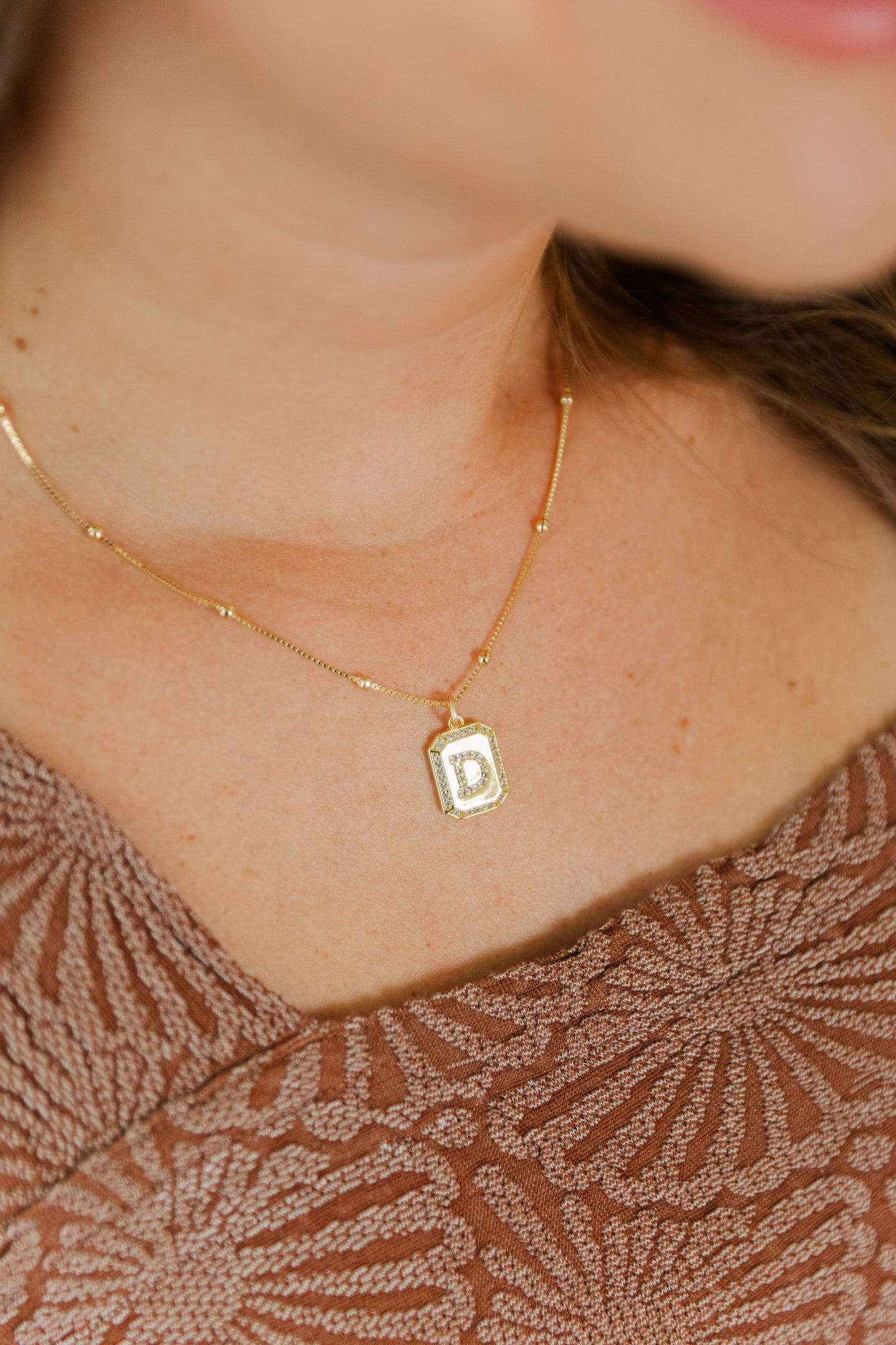 Chey Initial Necklace