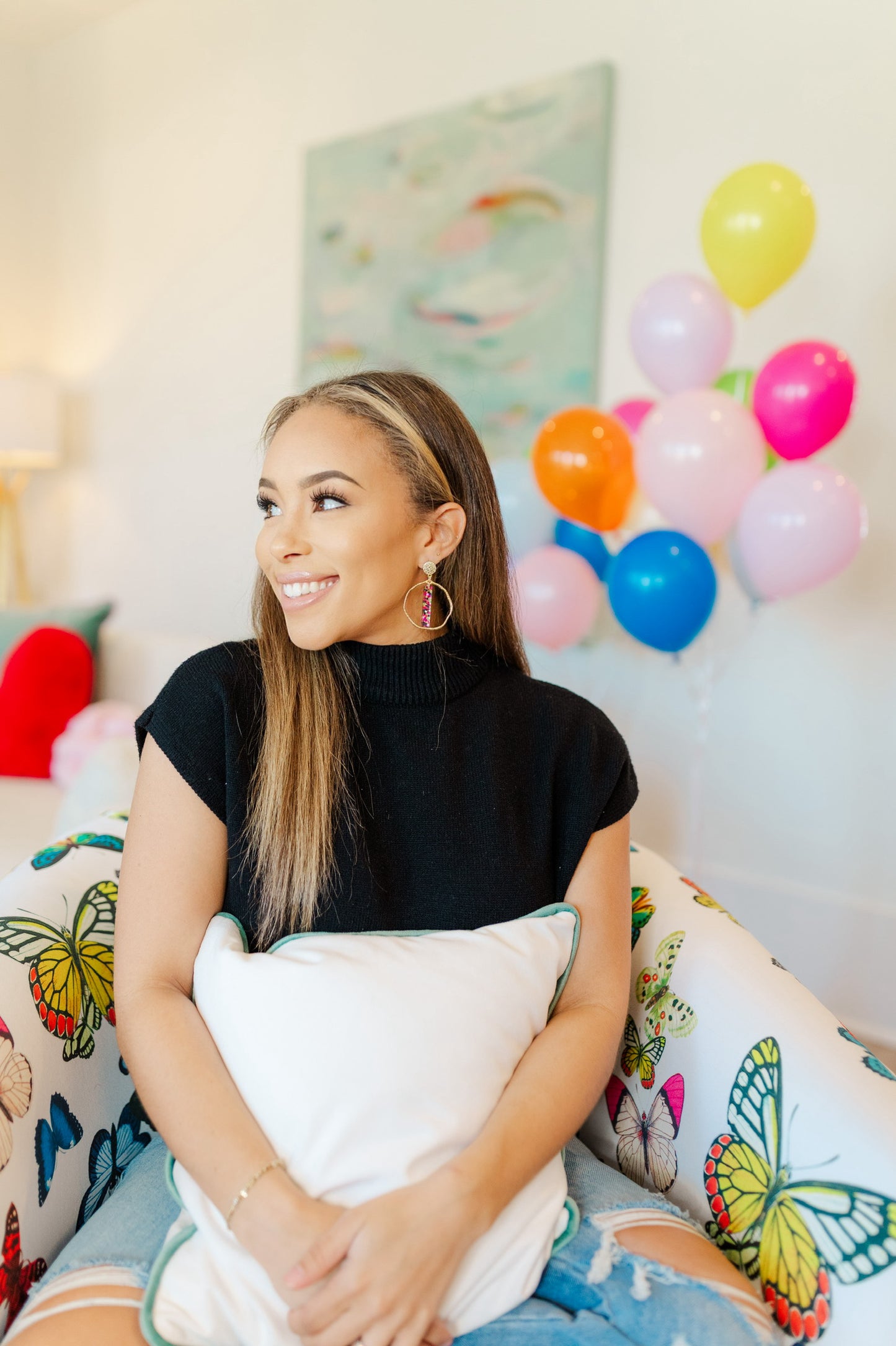 Sassy Dots Stick Hoops