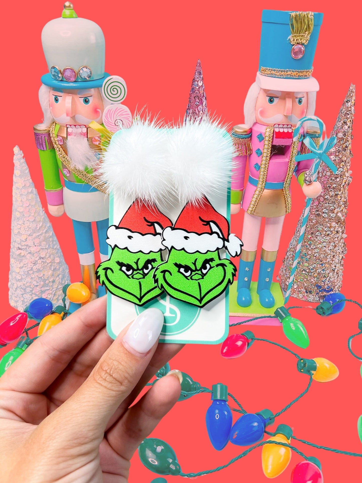 The, The, The.... THE GRINCH Earrings