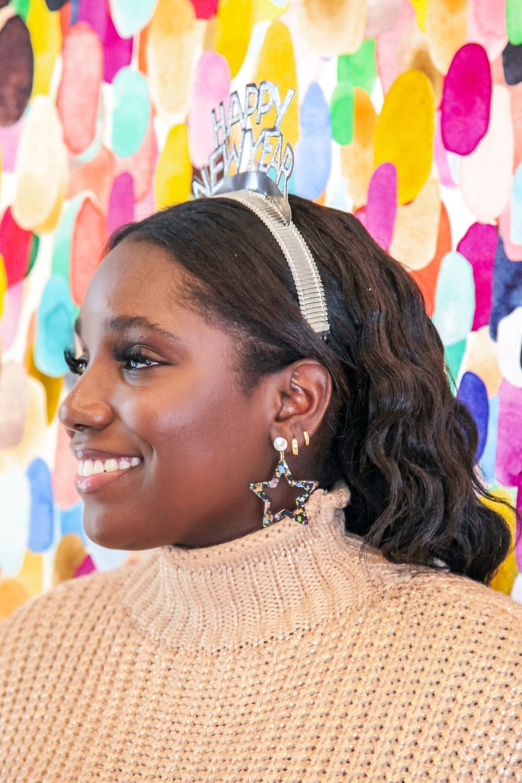 Midnight Flake Star Drops