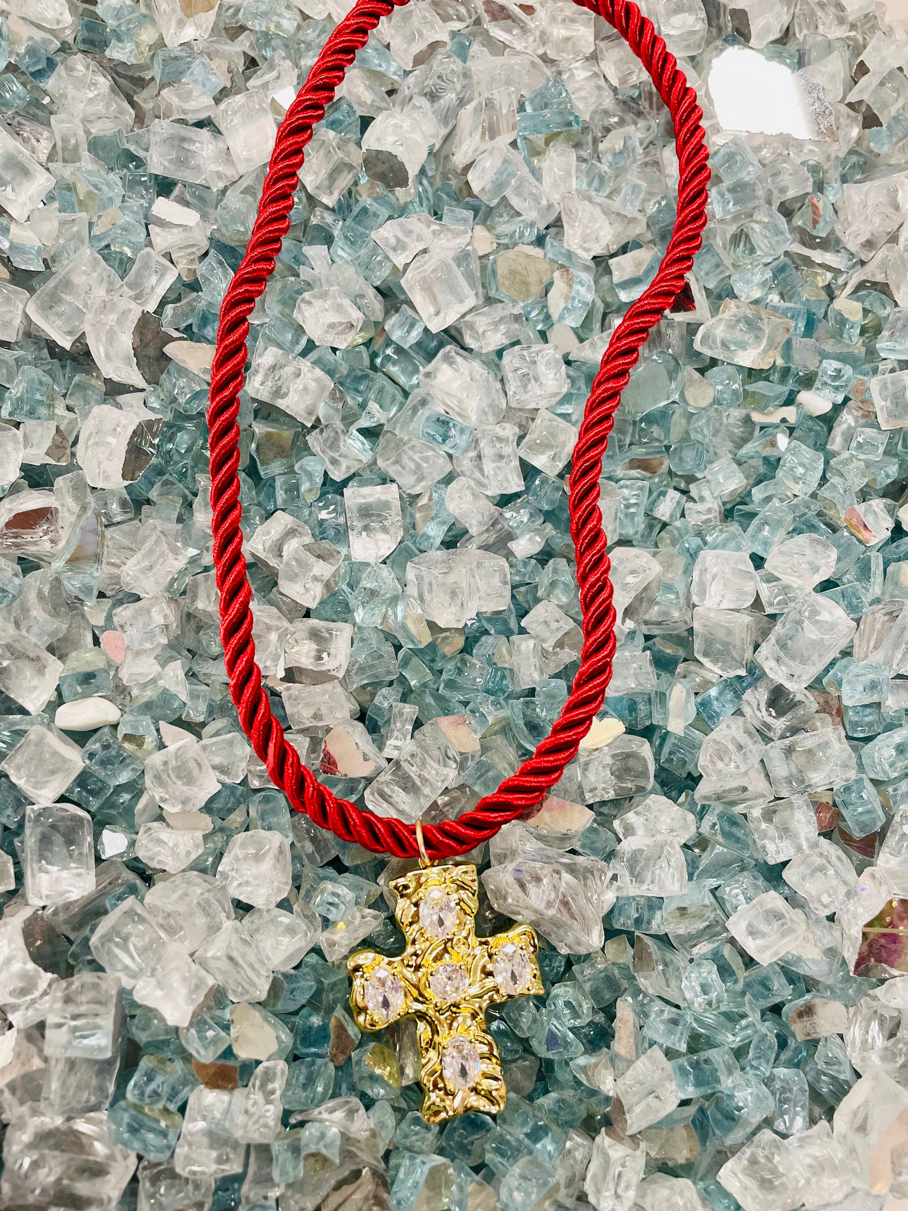 Red Rope Necklace – Taylor Shaye Designs