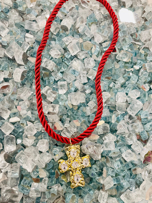 Red Rope Necklace