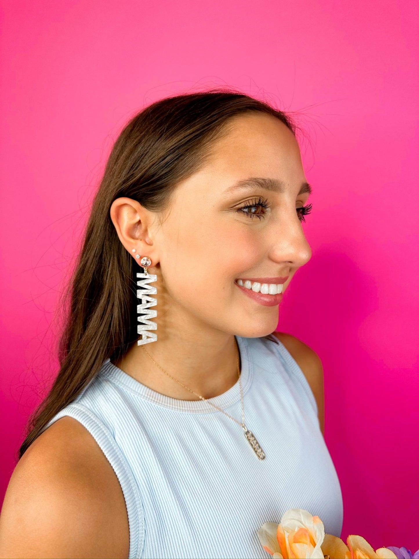 Shimmer MAMA Earrings