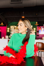 Load image into Gallery viewer, Grinch Hoops
