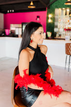 Load image into Gallery viewer, Christmas Oval Hoops
