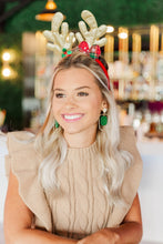 Load image into Gallery viewer, Christmas Oval Hoops
