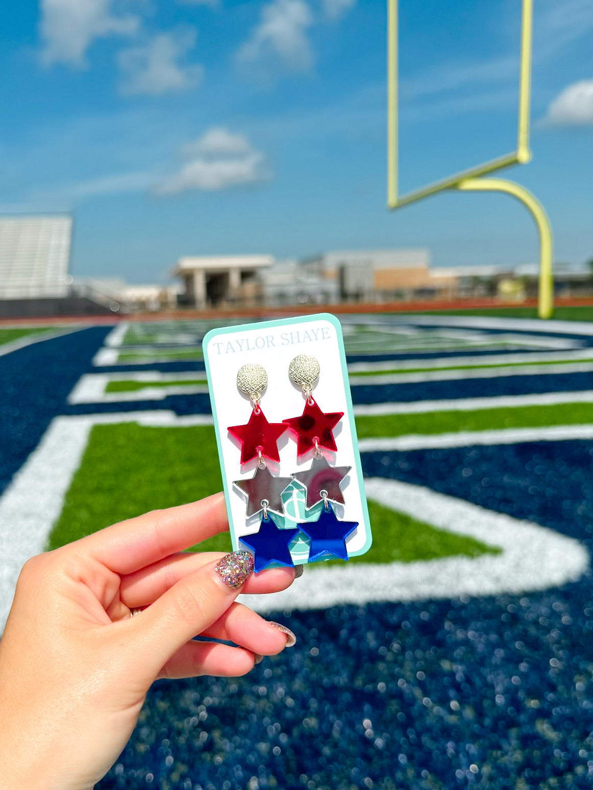 Red/Silver/Blue Mirror Triple Stars