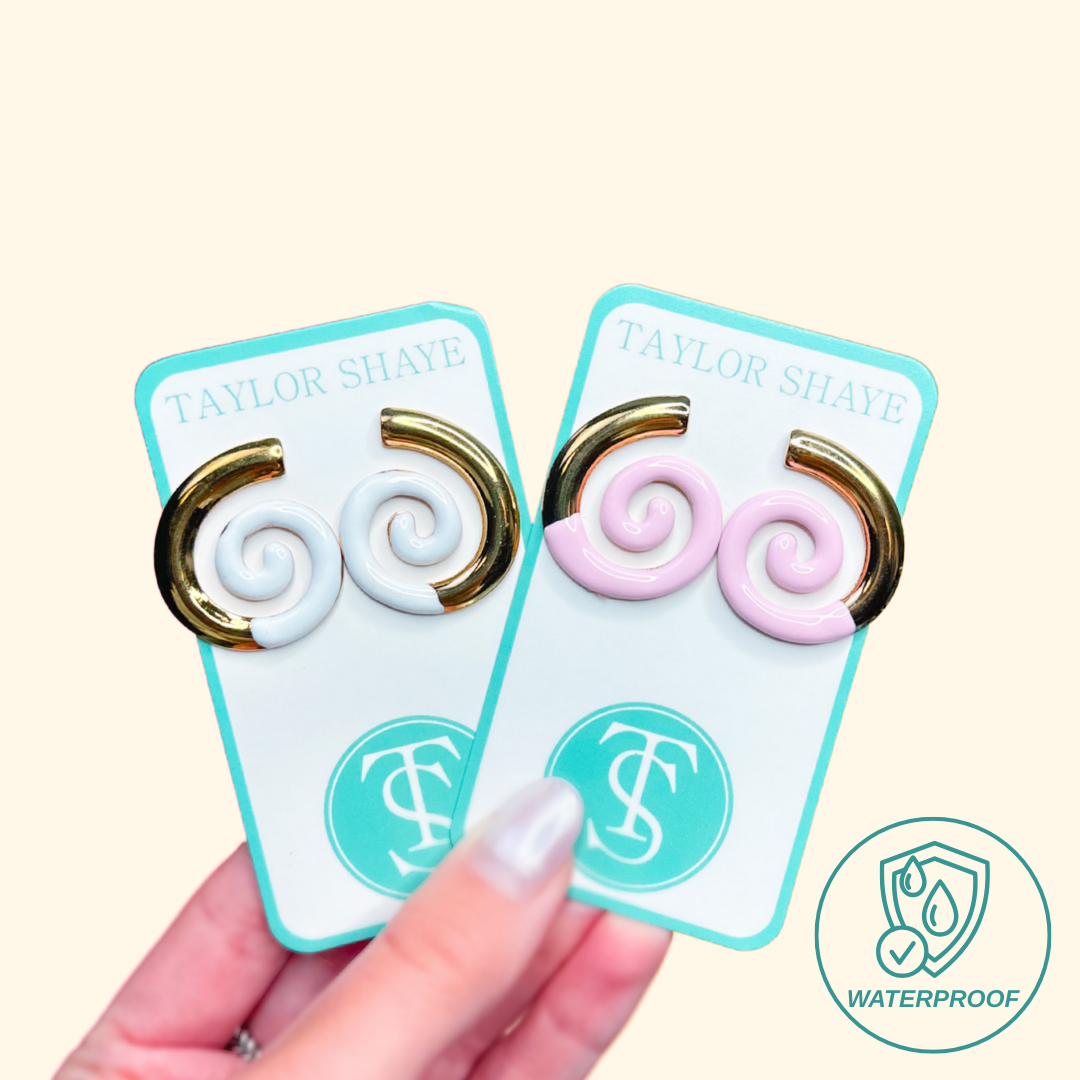 Colorful Swirly Drops