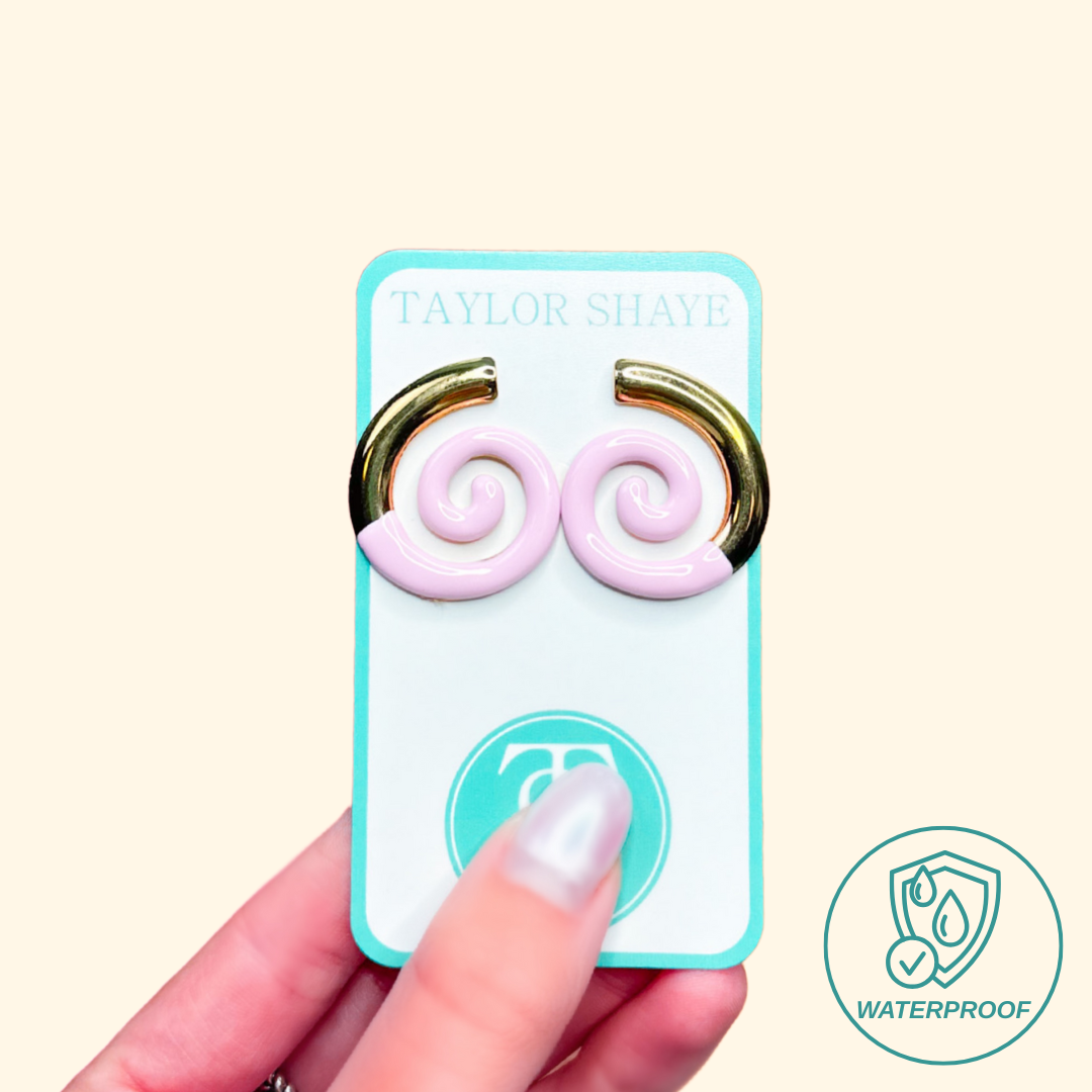 Colorful Swirly Drops