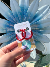 Load image into Gallery viewer, USA Metallic Hoops
