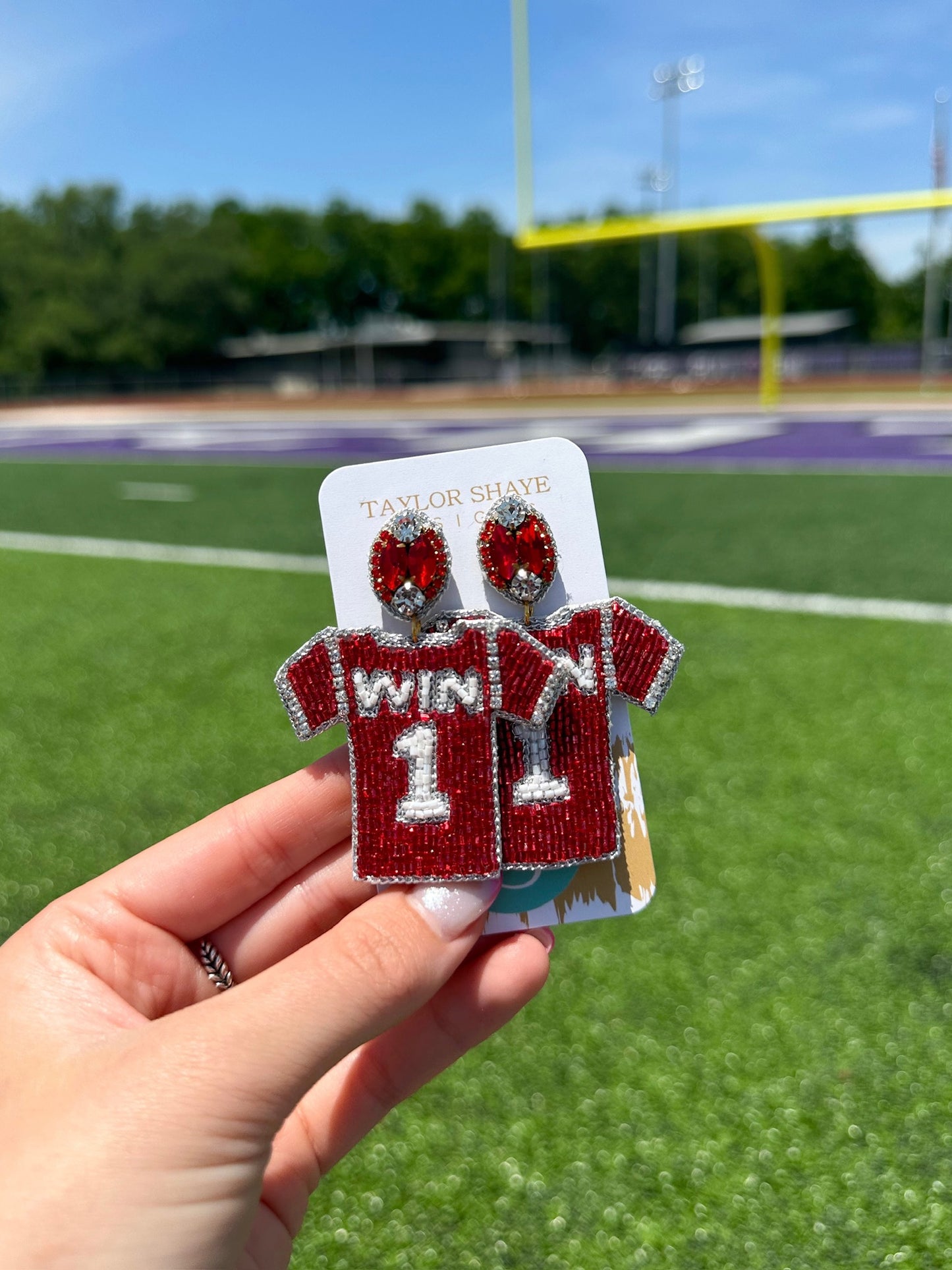 Red and White Jersey