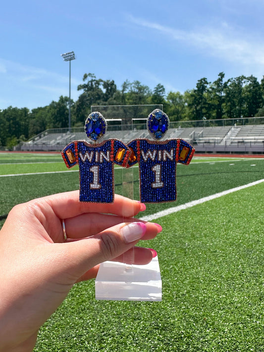 Blue and Orange Jersey