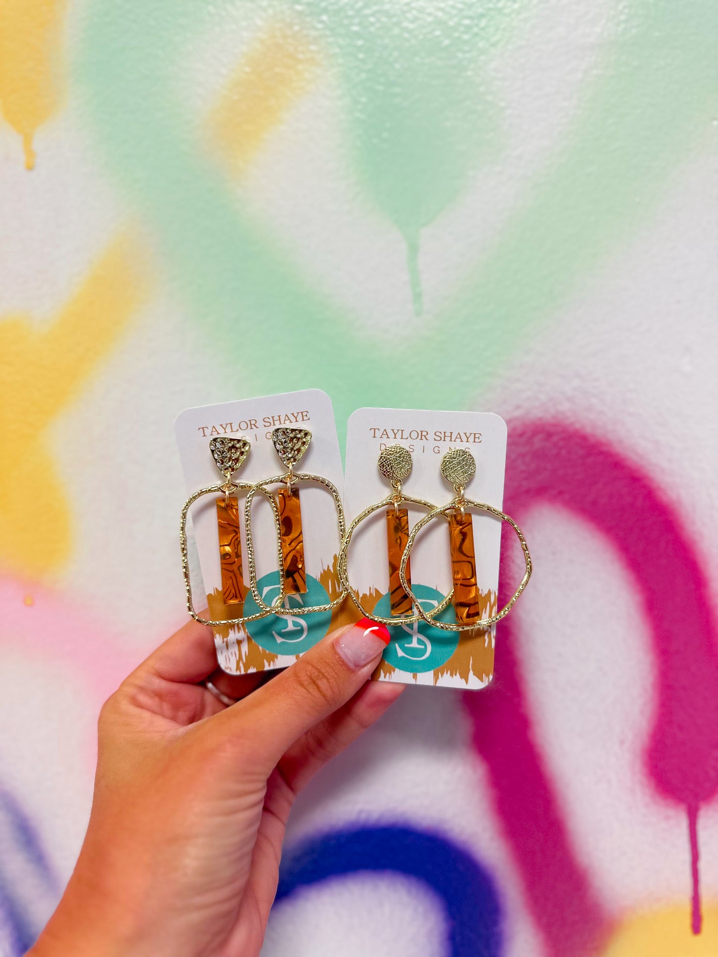 Fall Marble Stick Hoops