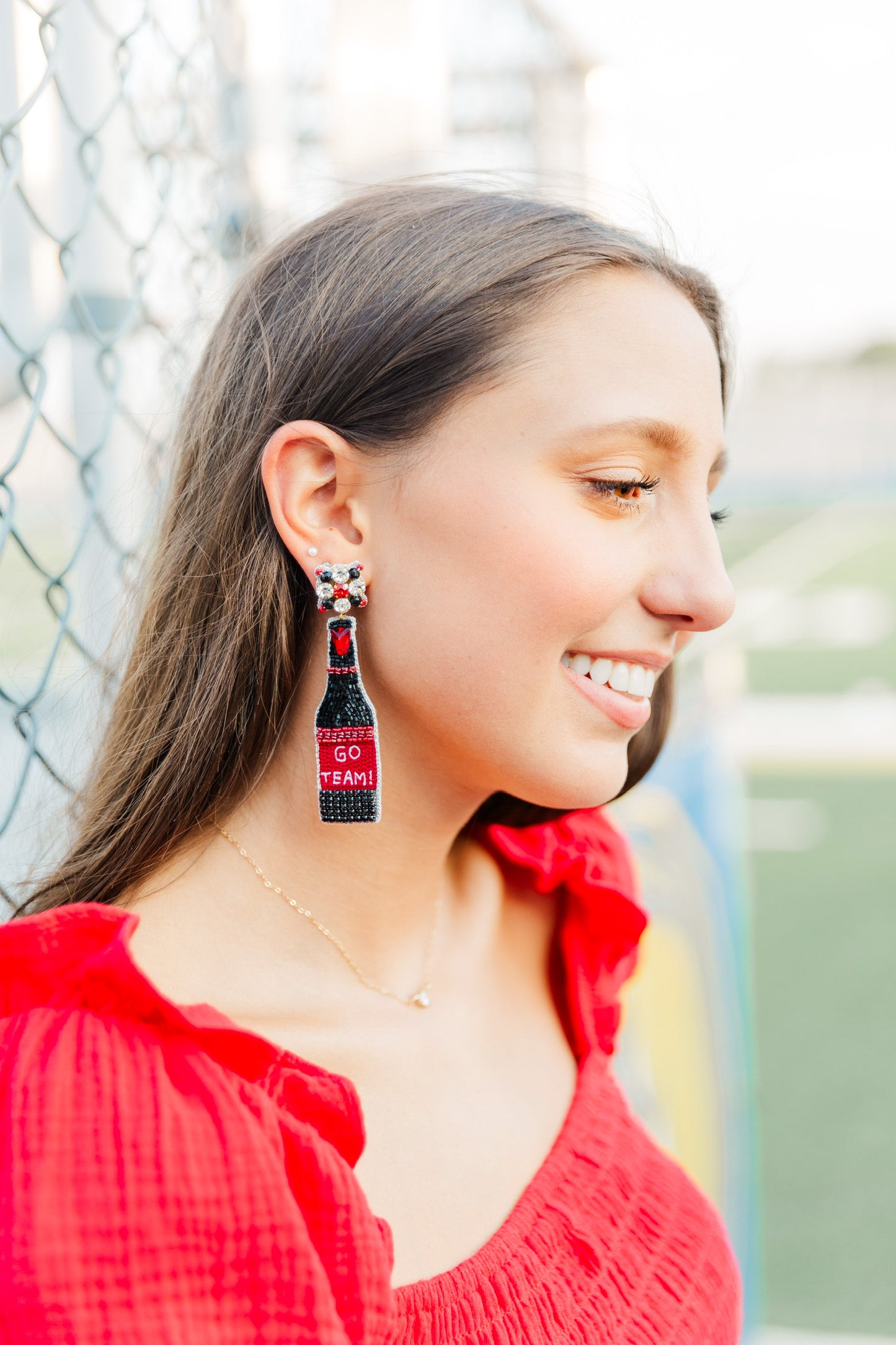 Red/Black Go Team Bottle