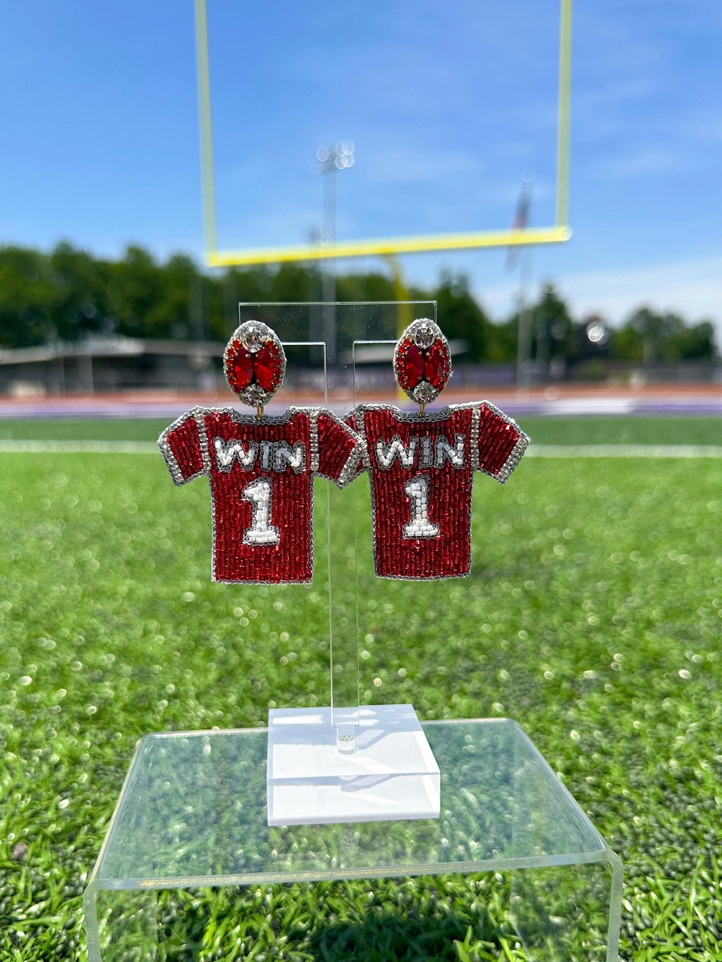 Red and White Jersey