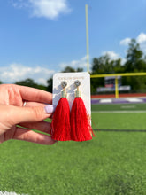 Load image into Gallery viewer, Red Silk Tassels
