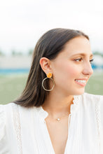 Load image into Gallery viewer, Gameday Glitter Top Hoops

