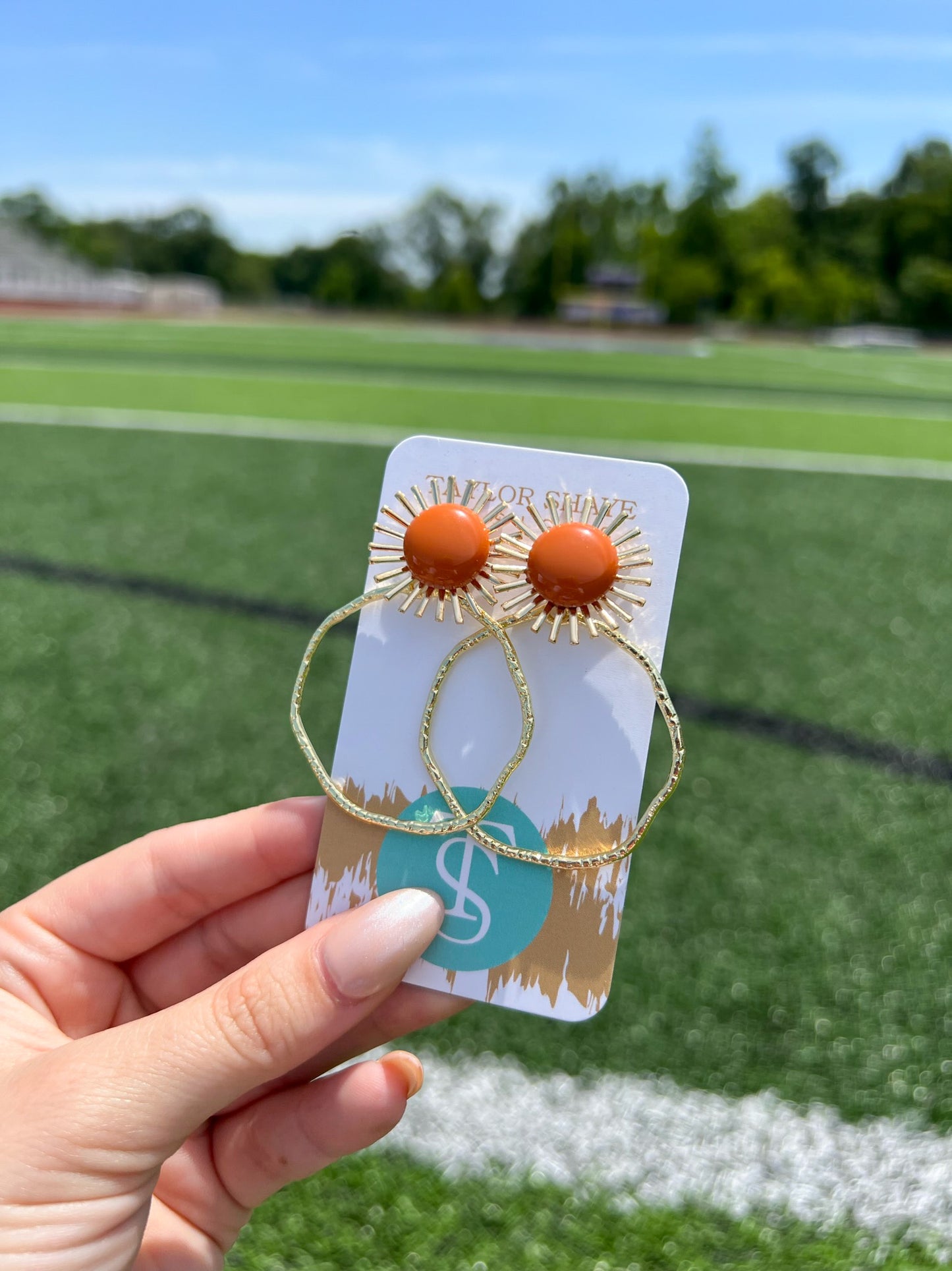 Gameday Sunburst Hoops