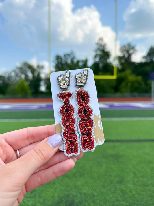 Red/Black Touchdown Drops