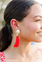 Load image into Gallery viewer, Red Silk Tassels
