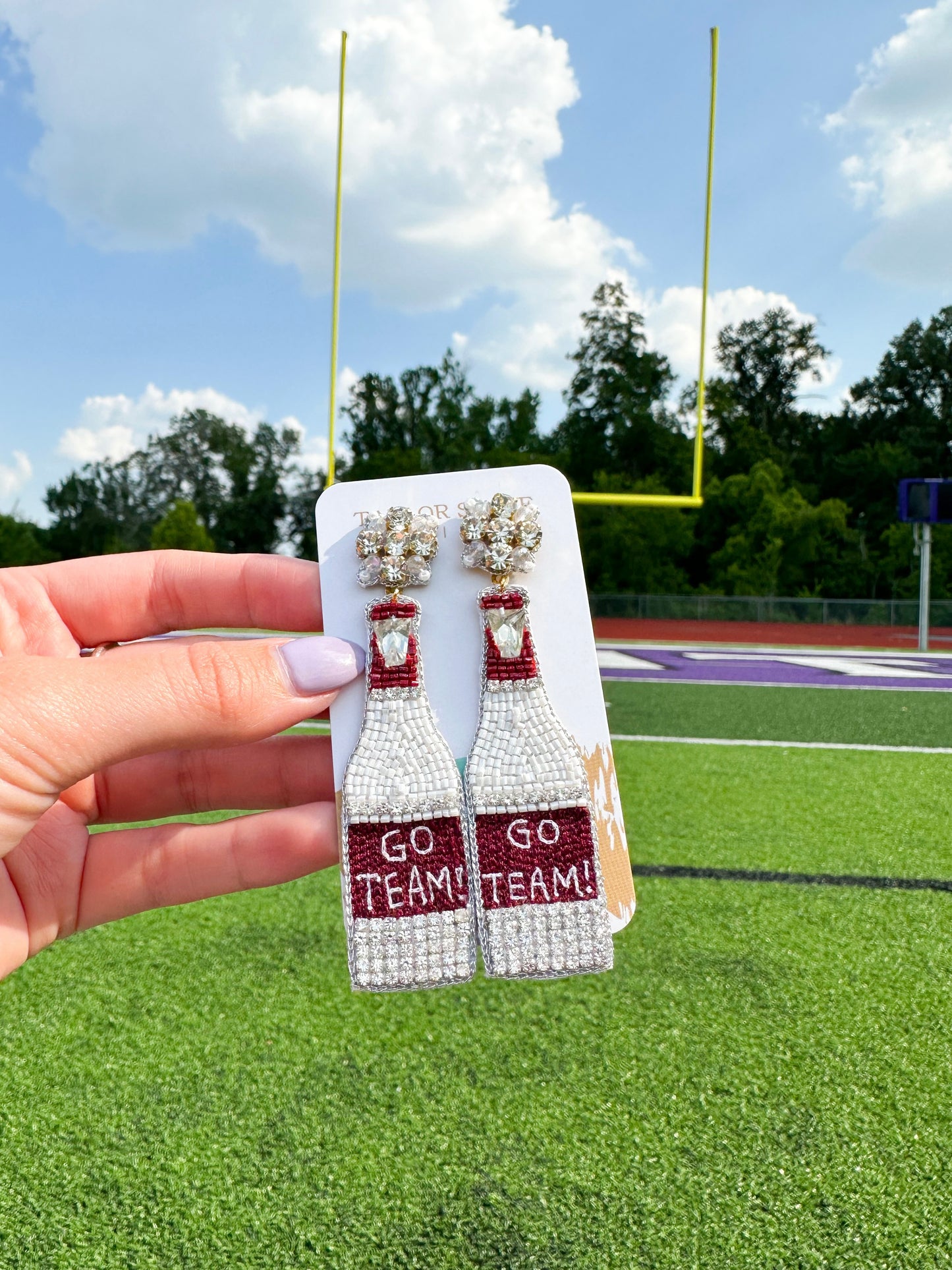 Maroon Go Team Bottle