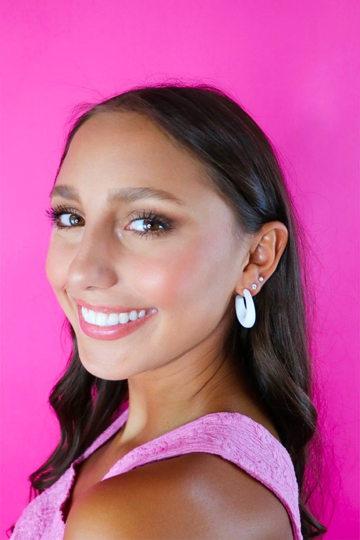 Colorful Kennedi Hoops