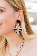 Load image into Gallery viewer, Beaded Fleur de Lis
