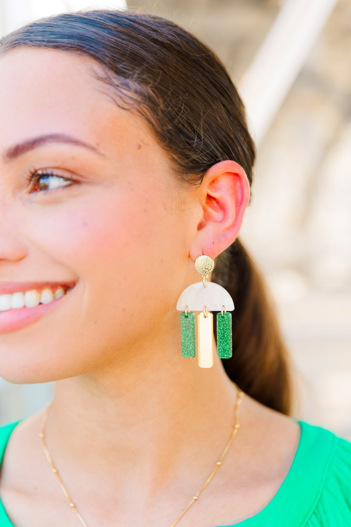 Green/Gold Huddle Drops