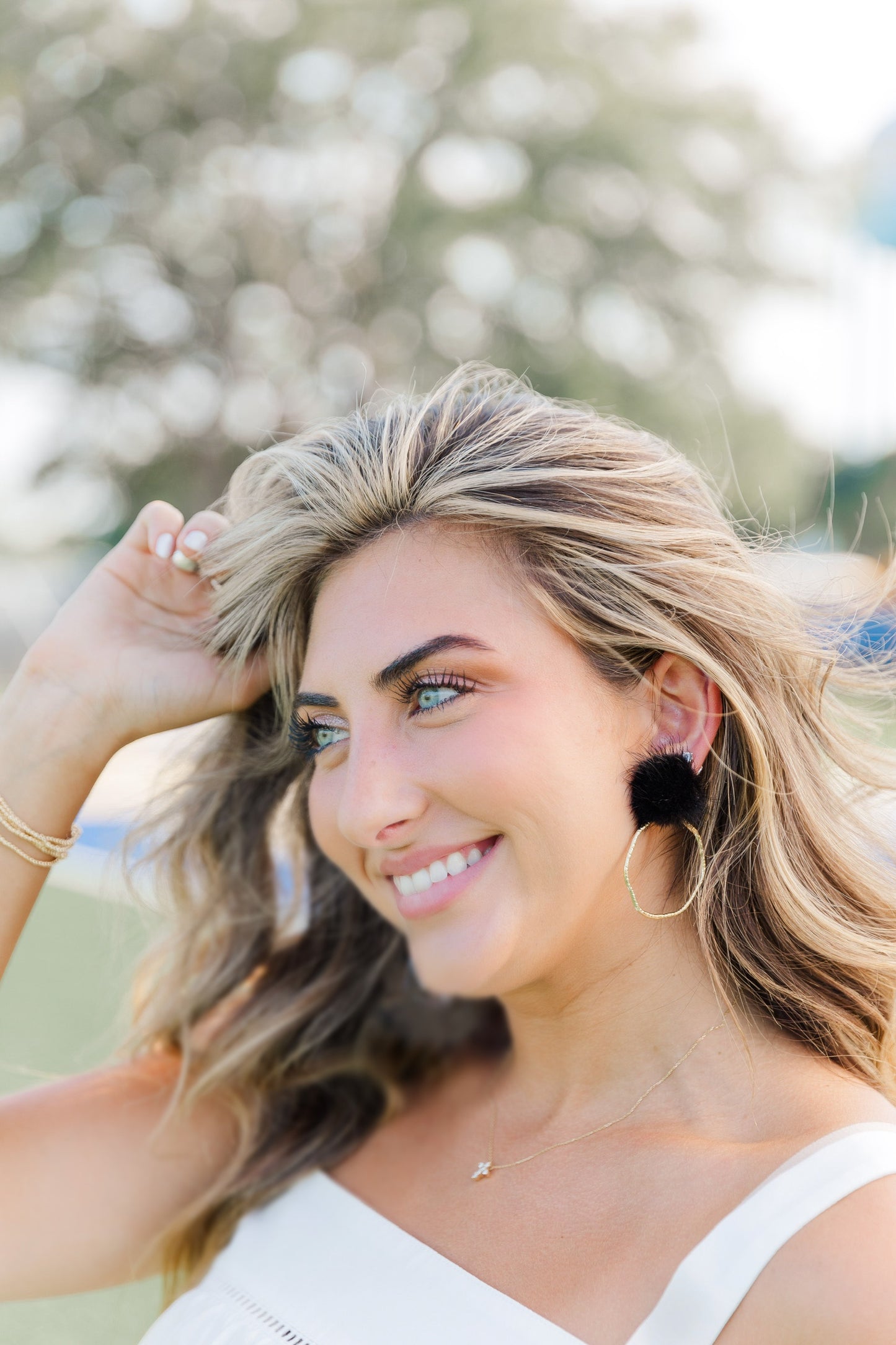 Gameday Puff Top Hoops