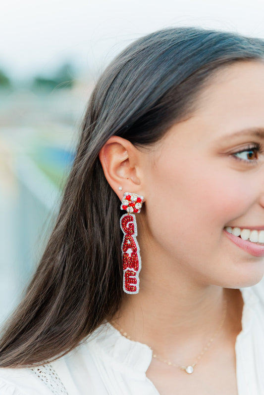 Red/White Gameday Drops