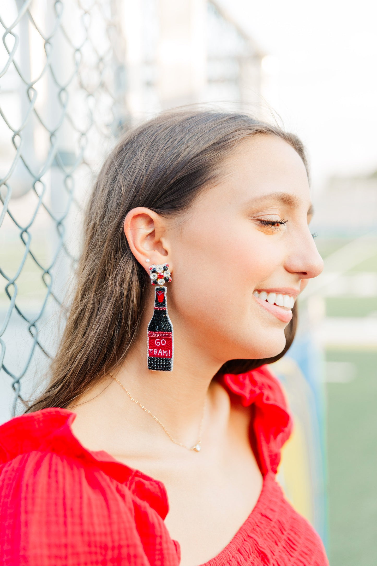 Red/Black Go Team Bottle