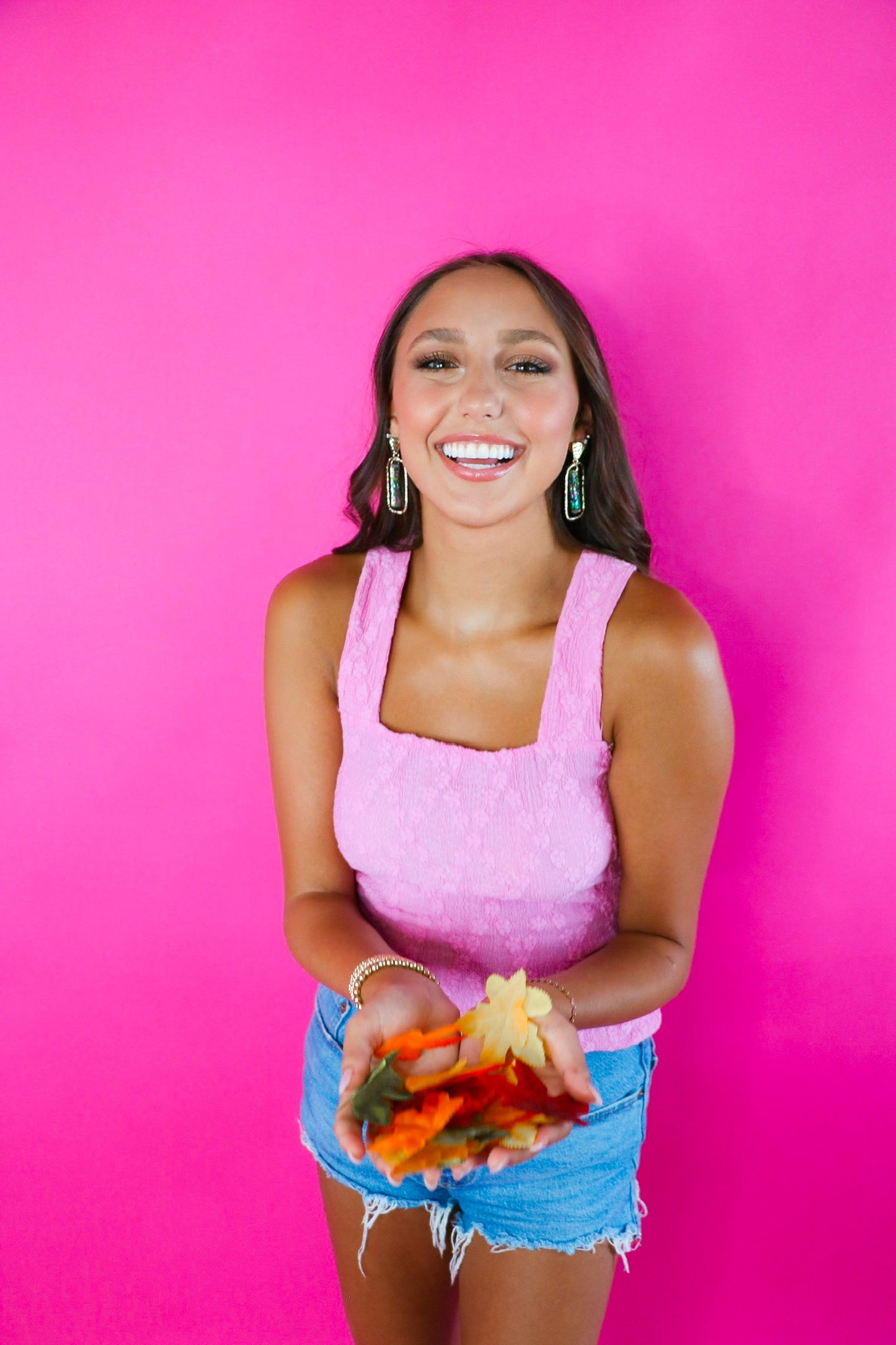 Ariel Confetti Stick Hoops